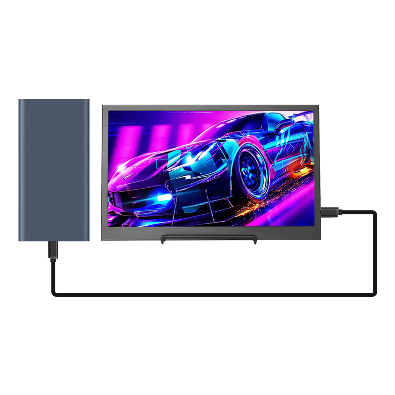 Polcd IPS パネル 15.6 インチ HD ポータブル ゲーム モニター 1080p コンピューター画面 LED ディスプレイ