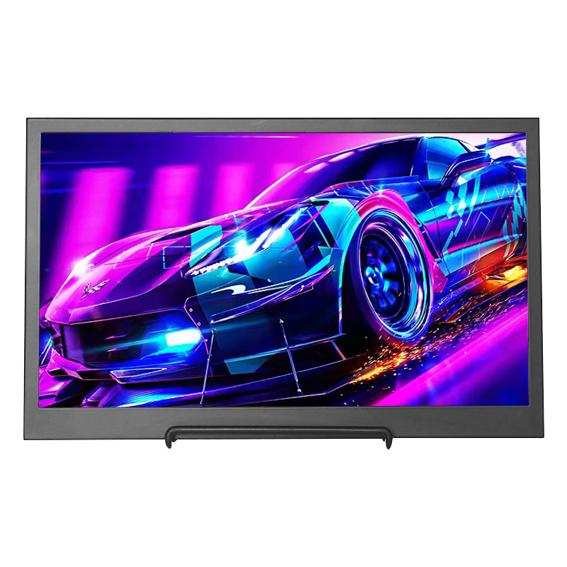 Polcd IPS パネル 15.6 インチ HD ポータブル ゲーム モニター 1080p コンピューター画面 LED ディスプレイ