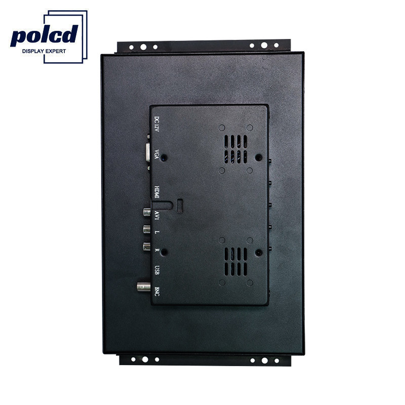 Polcd 10 インチのタッチ画面 TFT のモニター、HDMI VGA LED の産業 LCD のモニターの開いたフレーム