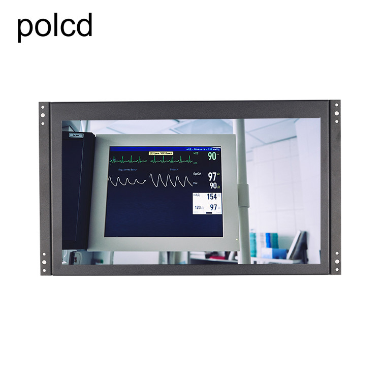 Polcd 14のインチ開いたフレームが付いている完全なHD 1920x1080の金属の箱産業LCDのモニター