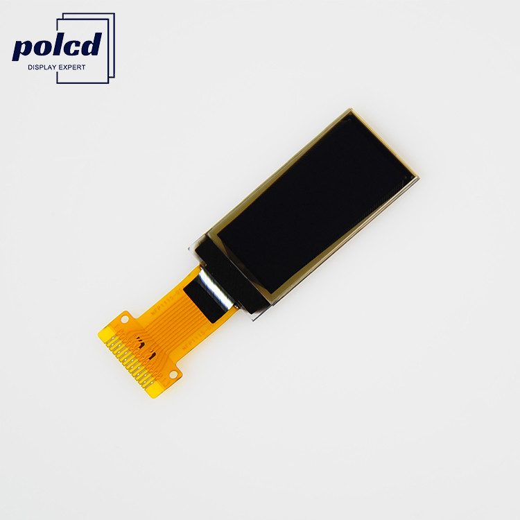 Polcdスマートな腕時計の摩耗装置のための0.96インチOLEDの表示パネル64x128の白い色