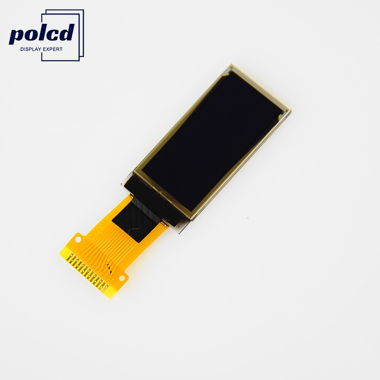 Polcdスマートな腕時計の摩耗装置のための0.96インチOLEDの表示パネル64x128の白い色