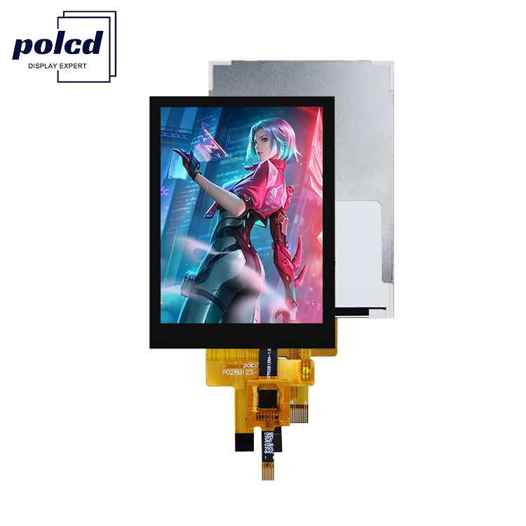 2.8インチ 178° Ips Tft 容量感触画面 フルビューアングル スパイインターフェイス