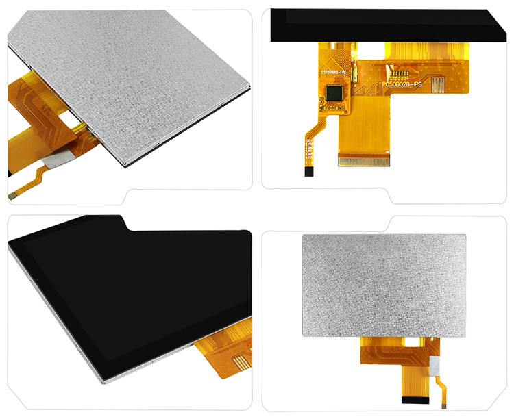 5インチ Ips Tft Lcd ディスプレイ 伝送画面 24 ビット RGB インターフェイス 800*480 ビュー