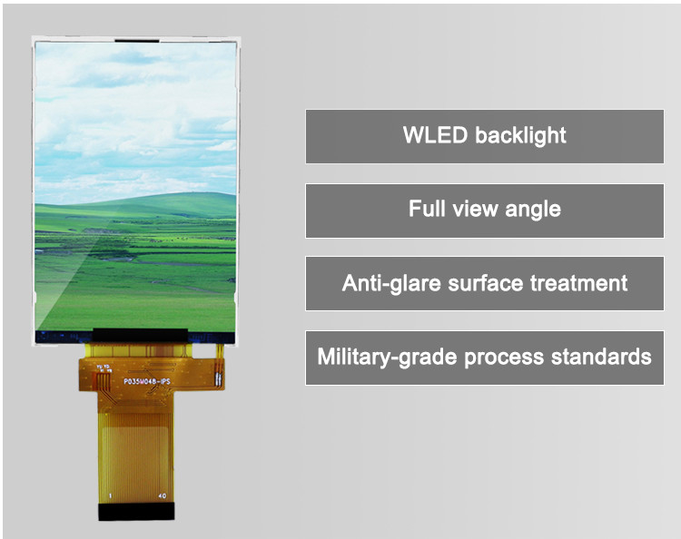 320x480 3.5 インチ Tft Lcd ディスプレイ 18 ビット パラレル Rgb インターフェイス 小サイズ