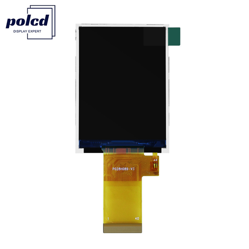 Polcd 高リゾリューション 480x640 TFT LCD モジュール 2.8 SPI RGB CTP インターフェイス付き