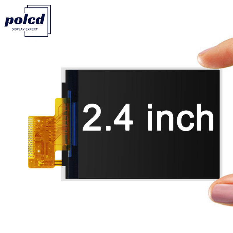 Polcd 300 Nit 2.4 TFT Spi 240x320 3 ワイヤ 2 ライン Spi LCD モジュール TFT