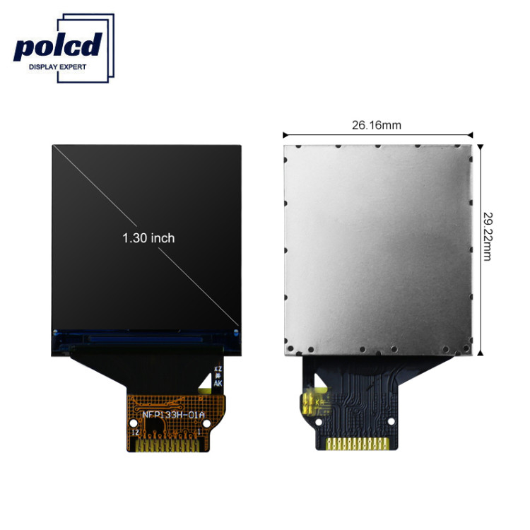Polcd 350 Nit 240x240 St7789v 1.33 インチ TFT LCD ディスプレイ 4 ワイヤ SPI ブラック