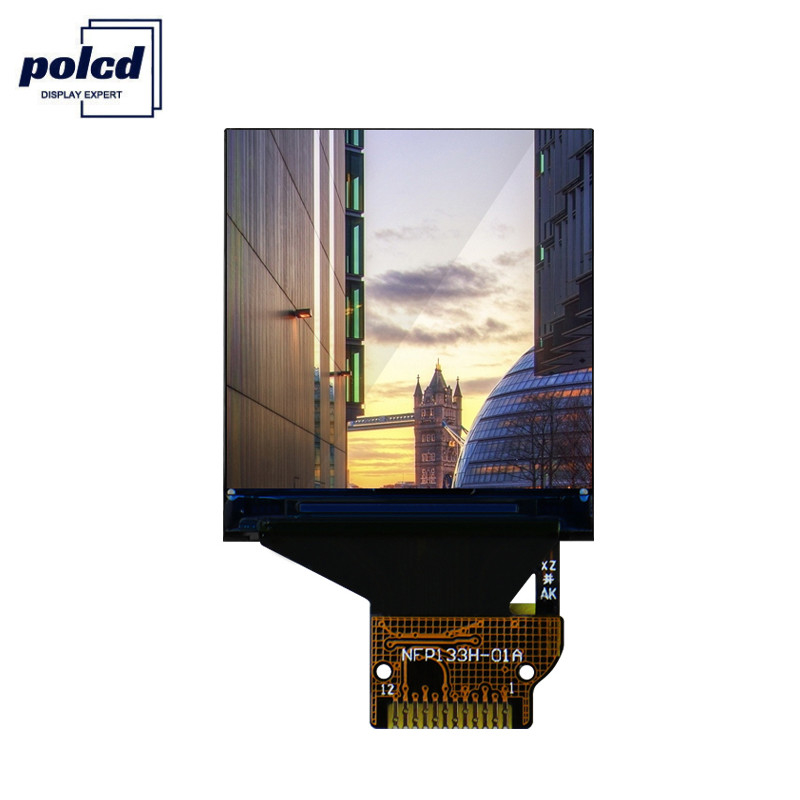 Polcd 350 Nit 240x240 St7789v 1.33 インチ TFT LCD ディスプレイ 4 ワイヤ SPI ブラック