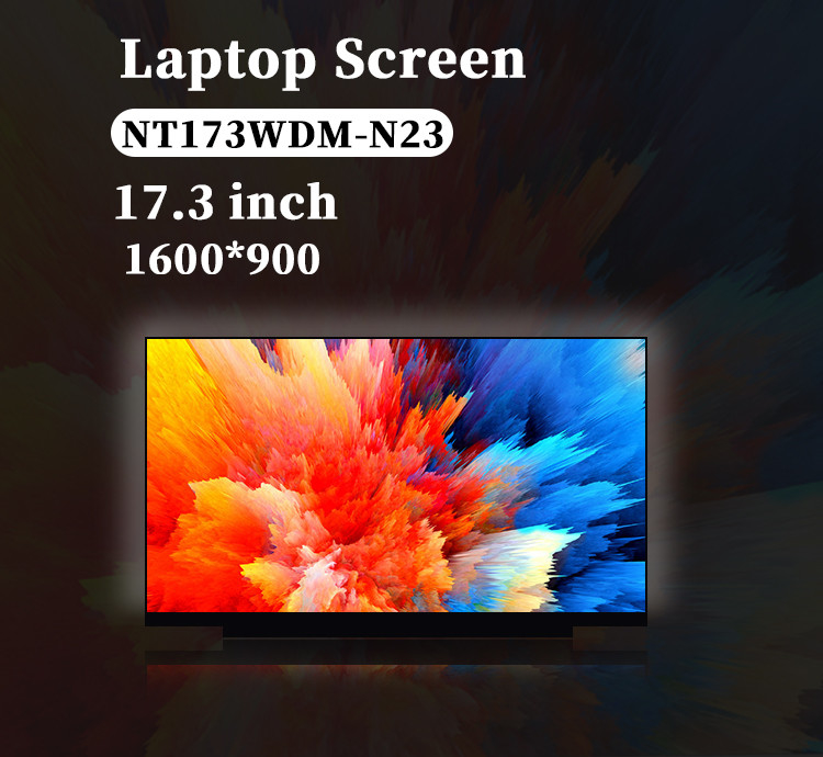 17.3インチ オリジナル NT173WDM-N23 1600x900 トランスミッシブeDP 60Hz 30ピンのレプトップ用の交換液晶ディスプレイパネル