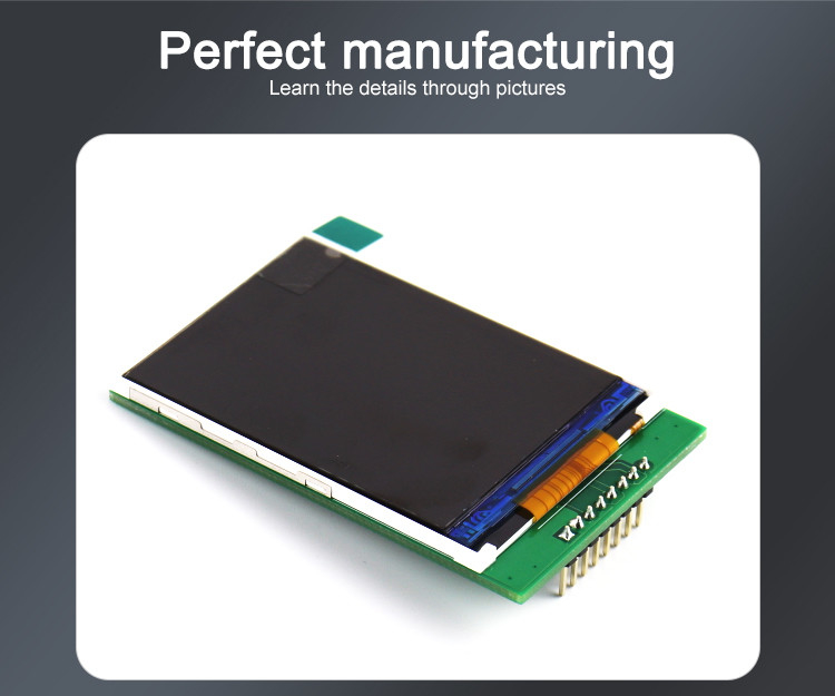 Polcd 4ワイヤー SPI Tft LCD 2.4 インチ 240X320 タッチスクリーン LCD PCBボード