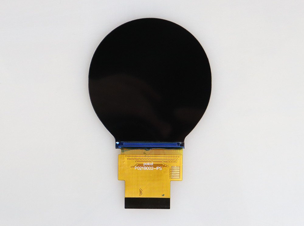 Polcd 2.1インチ 480x480 小型丸い円画面 パネル SPI RGBインターフェース 円形 TFT LCDディスプレイ