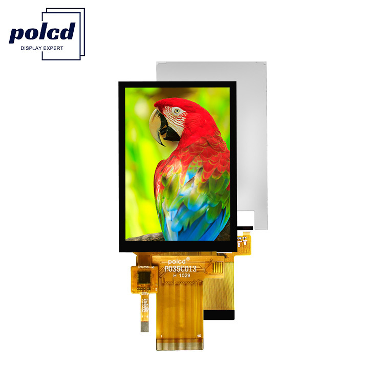 Polcd 3.5インチ TFT 高解像度 320*480 MCU SPI パラレルインターフェイス 容量タッチ画面 パネル LCDディスプレイ