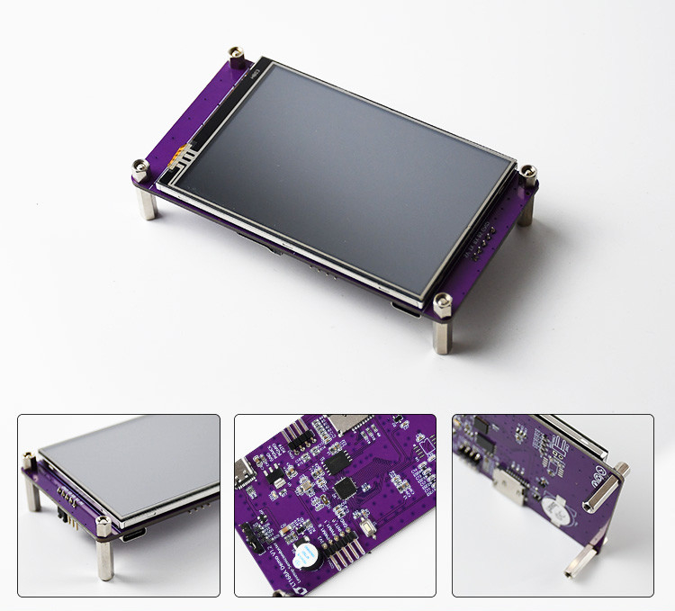 Polcd 3.5 インチ 高解像度 480*320 HMI タッチパネル 制御ボード付き TFT LCD モジュール