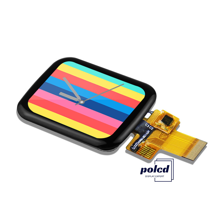 Polcd 1.69インチ TFT容量タッチスクリーン 240x280 通常黒 IPS LCD モジュール