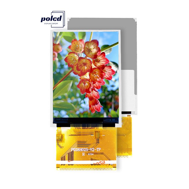 Polcd 300 明るさ 240X320 2.8 インチ Lcd Tft の表示 ILI9341V 医学 LCD の表示
