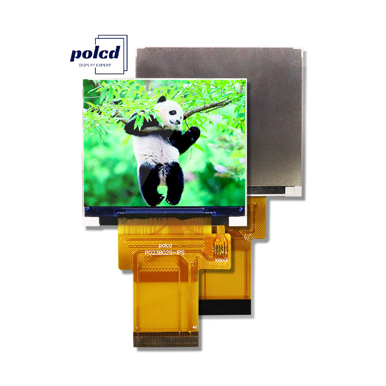 Polcd 小 2.3インチ 480x360 高解像度 RGB カラー IPS ビューイングアングル 景観 TFT LCD スクリーン