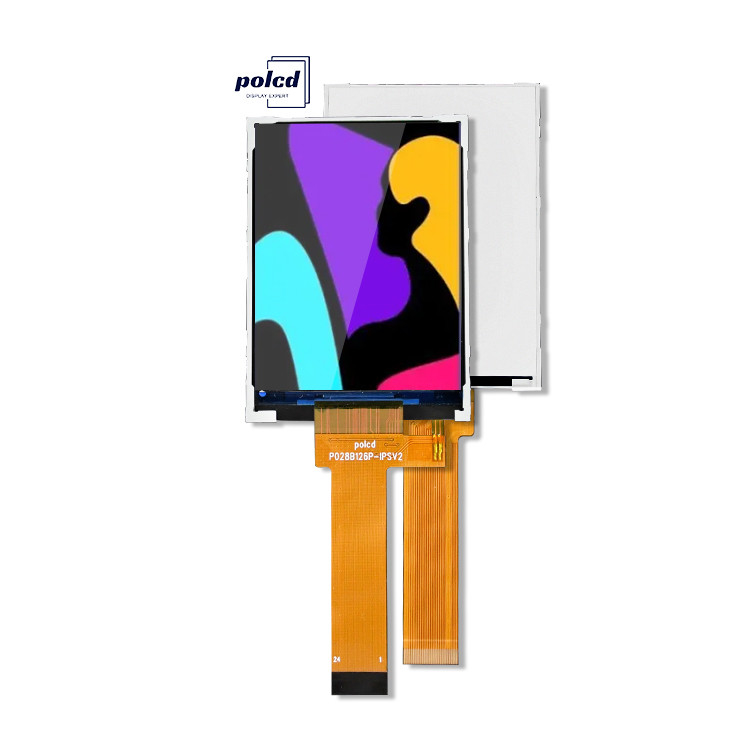 Polcd 小型Lcd 2.8インチ 240x320 高明るさ 900 ニット IPS LCD モジュールディスプレイ 2.8'産業用 TFT