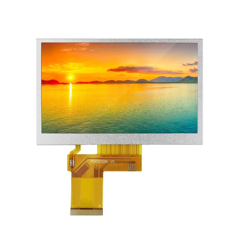 Polcd 4.3 インチ TFT LCD 480x272 解像度 RGB インターフェース 4.3 