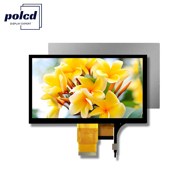 Polcd 7インチ 中型LCDモジュール 800*480 高明るさ容量タッチTFTディスプレイ