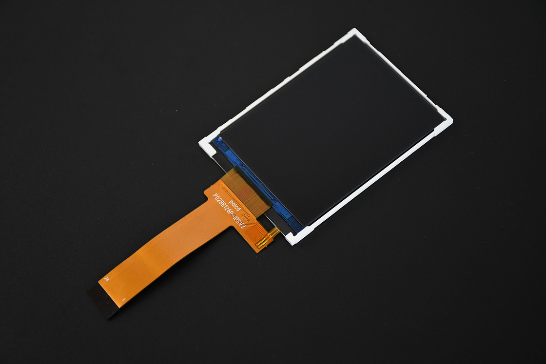 Polcd 2.8 インチ LCDスクリーン 240x320 MCU インターフェイス ワイドビューアングル TFT トランスフレクティブ LCD モジュール ST7789P3-G6