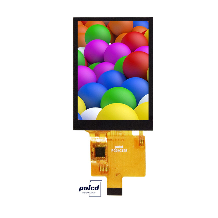 Polcd 2.4インチ 伝達力 240x320明るさ 260 ドライバーIC ST7789V インターフェイス 4 ライン シリアル TFT LCD