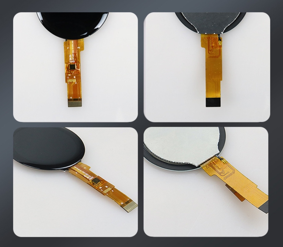 Polcd 1.28 インチ IPS円形液晶ディスプレイ 240xRGBx240 解像度 スマートウォッチ用のカスタマイズされた TFT LCD モジュール