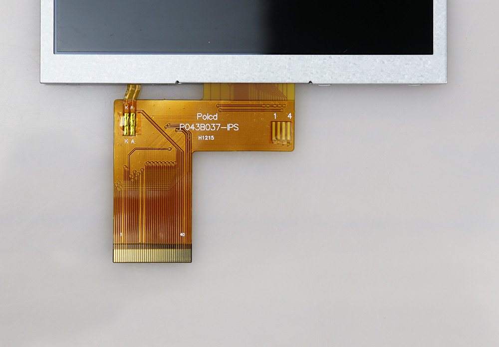 Polcd 4.3 インチ TFT LCD モジュール 480x272 NV3041A ドライブ IC 20ピン IPS ワイドビュー TFT LCD ディスプレイ