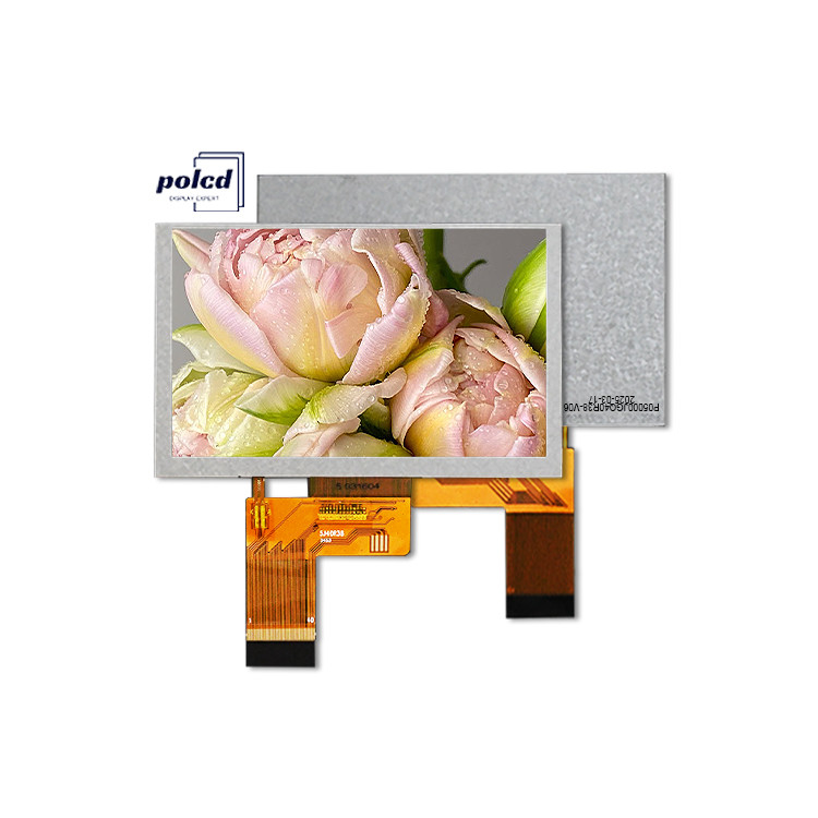 Polcd カスタム 5 インチ LCD モジュール RGB インターフェイス 800*480 ST7265 IPS パネル TFT LCD ディスプレイ