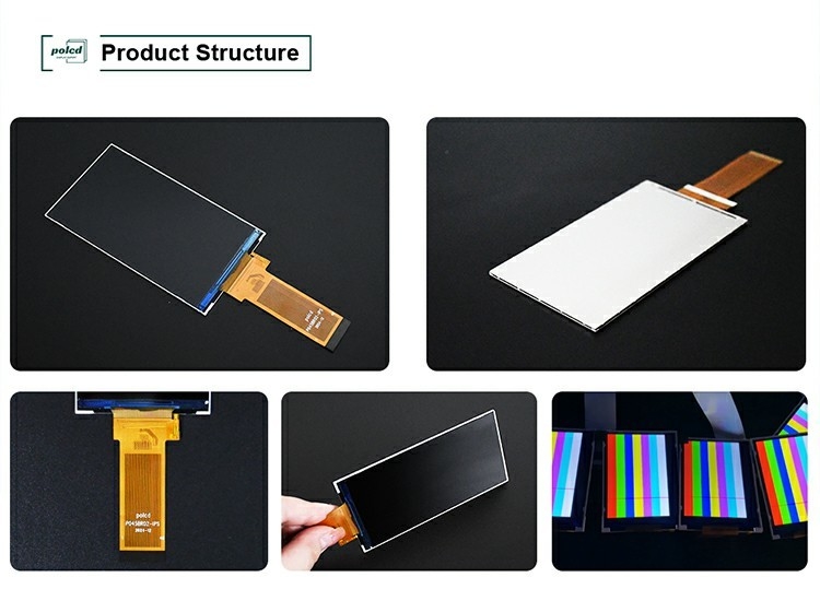 Polcd LCD メーカー 4.5インチ 480x854 Gc9503v Rgb インターフェース 高明るさ IPS TFT スクリーン パネル ディスプレイ