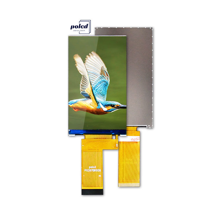 Polcd 3.97 インチ 4 インチ 480*800 300nit 40ピン RGB インターフェイス 全伝送 ST7701S Tft LCD ディスプレイ モジュール