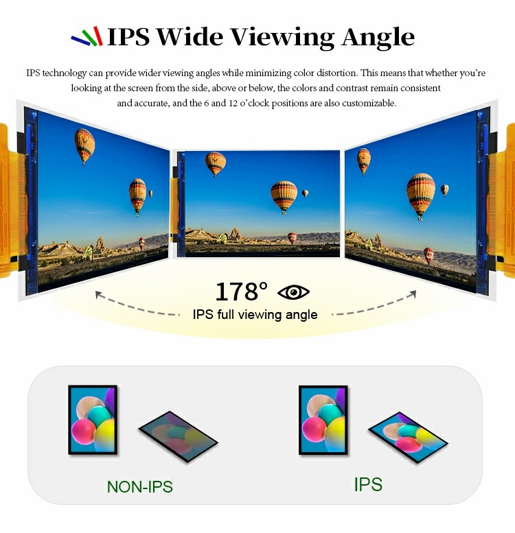 Polcd 小型ディスプレイ TFT IPS 2.8 インチ SPI インターフェース 240*320 RGB カラー画面 ST7789P3-G6 TFT LCD