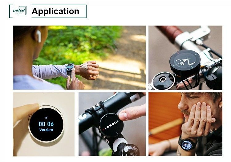 Polcd 2.1 インチ 480x480 IPS ラウンド TFT カラーディスプレイ LCD モジュール、LCM およびパネル用 MIPI インターフェース