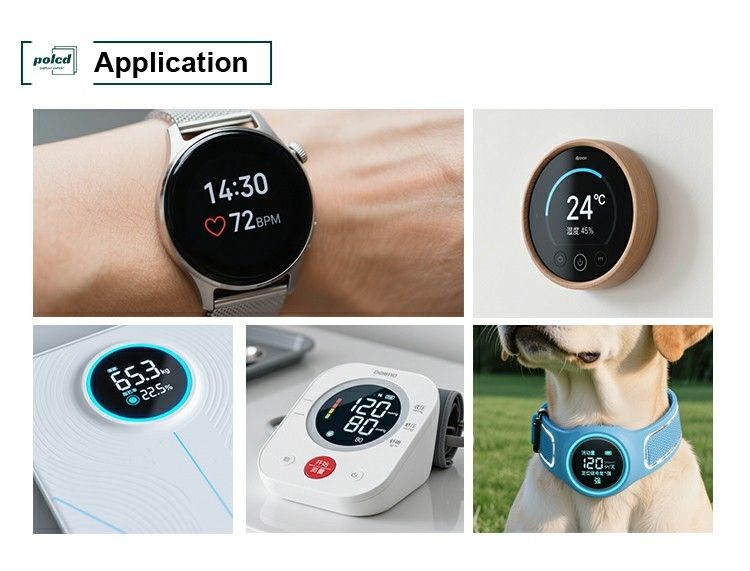 Polcd 4インチ 丸型TFTディスプレイ 720x720 MIPIインターフェース 30ピンST7703 TFT LCDスクリーンモジュール