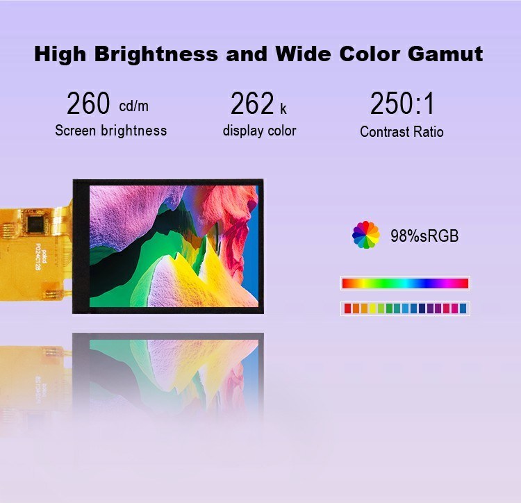 Polcd TFT 2.4 インチ Spi インターフェイス LCD 240*320 RGB カラータッチスクリーン ST7789V 16ピン 2.4 TFT ディスプレイ