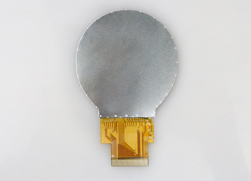 Polcd カスタム 2.1 インチ IPS TFT ラウンド LCD ディスプレイモジュール、SPI RGB インターフェース付き