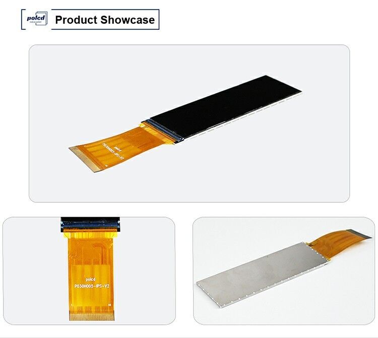 Polcd 3インチ カラースクリーン モジュール 268*800 ST7701S ic 高明るさ IPS 3