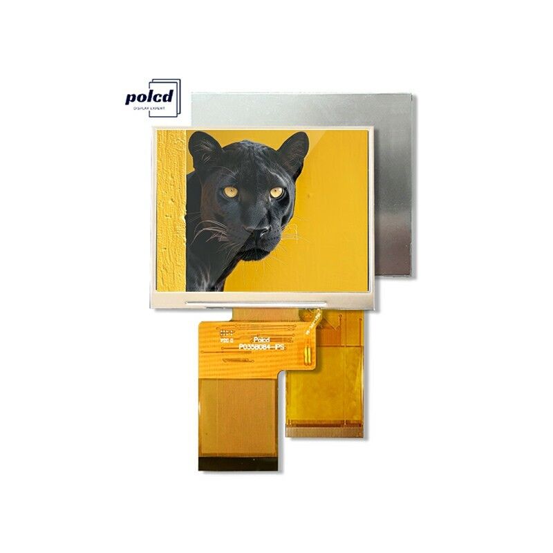 Polcd 工場 3.5 インチ TFT LCD 320 * 240 SPI RGB インターフェース インストゥルメントスクリーン 3.45 インチ LCD ディスプレイ モジュール