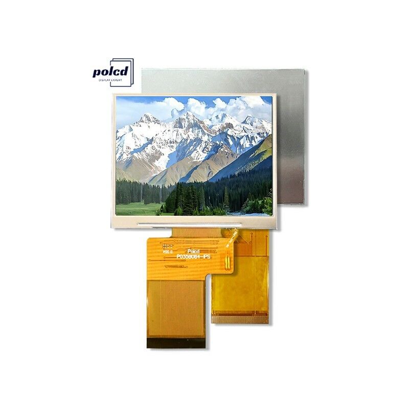 Polcd 3.5 インチ TFT LCD ディスプレイ モジュール RGB SPI インターフェース 320x240 色彩豊かな四角形 LCD モジュール