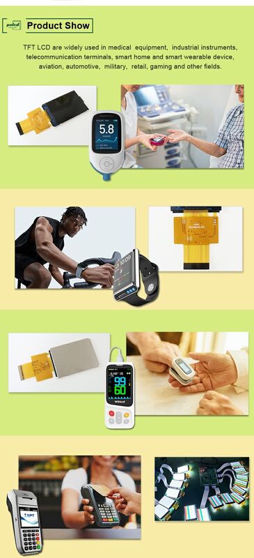 Polcd 2.4インチ IPS LCD画面 高明るさ 450 ニット MCU ST7789V 240x320 解像度 TFT LCD ディスプレイ モジュール