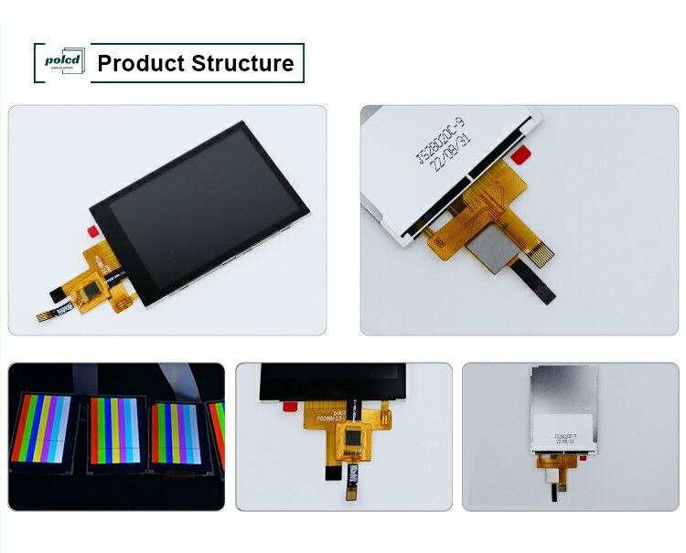 2.8インチ 178° Ips Tft 容量感触画面 フルビューアングル スパイインターフェイス