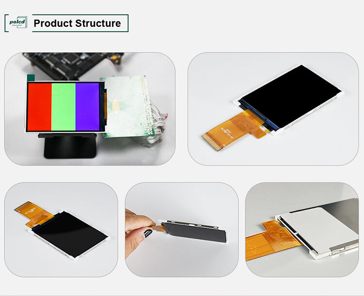 Polcd 工場 卸売 2.8 インチ 小型Lcdディスプレイ スパイ Mcu インターフェイス 240*320 2.8 インチ Tft Lcd モジュール