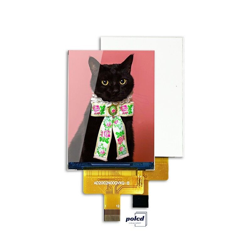 Polcd 2'' 2 インチ 240x320 解像度 ST7789V SPI インターフェイス IPS TFT LCDスクリーン LCDディスプレイモジュール