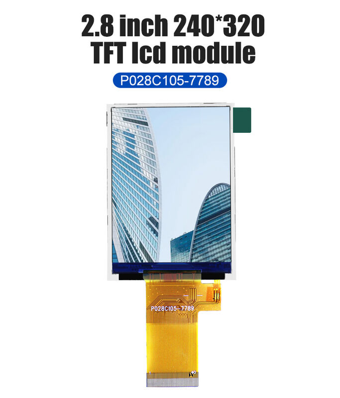 Polcd 2.8 インチマイクロディスプレイ高品質 Tft スクリーン 16 ビット MCU SPI インターフェイススマート LCD モジュール