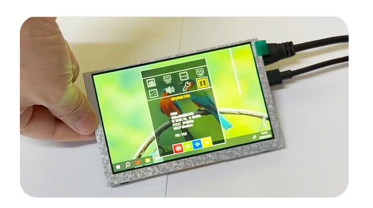 Polcd 4.3インチ 5インチ ユニバーサル LCD ディスプレイドライバー制御ボード 40 ピン DIY コンプリートキット ミニフル HD ディスプレイドライバーボード