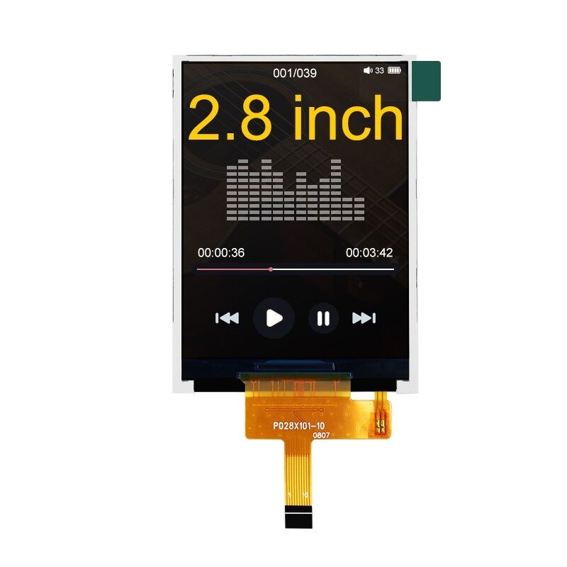 Polcd 2.8インチ LCDモジュール 240x320 SPIインターフェース 10ピン 小型カラースクリーン 2.8 TFTディスプレイ