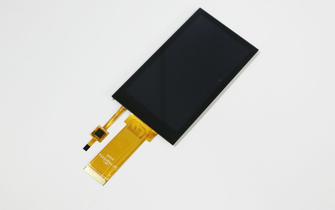 Polcd カスタム 4.5 インチ 480x854 LCD 24ビット RGB インターフェース 完全視角 IPS LCD 工業用デバイス