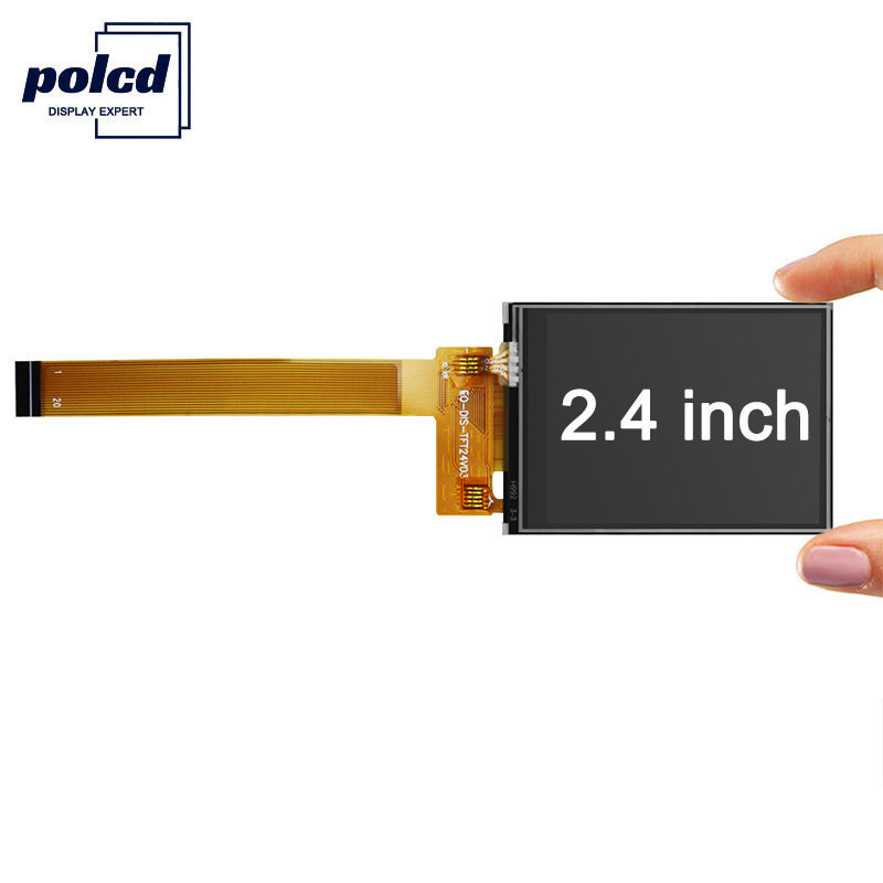 Polcd 8080 MCU 8 ビット コマーシャルのための 2.4 インチ Tft Lcd ISO9001 240x320 Lcd