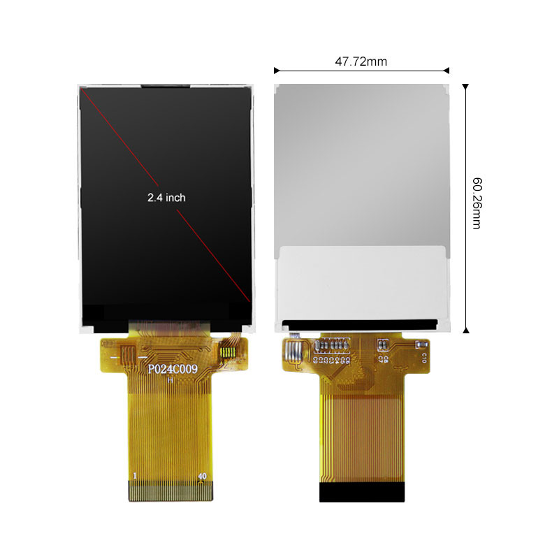 Polcd 350 Nit 16 ビット Tft Lcd 表示 ILI9341V 2.4 インチのタッチ画面