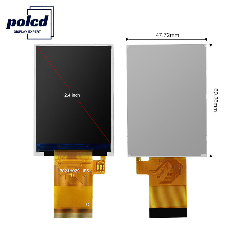 Polcd 350 Nit Tft のタッチ画面 2.4 インチ 16 ビット LCD 表示 ISO9001